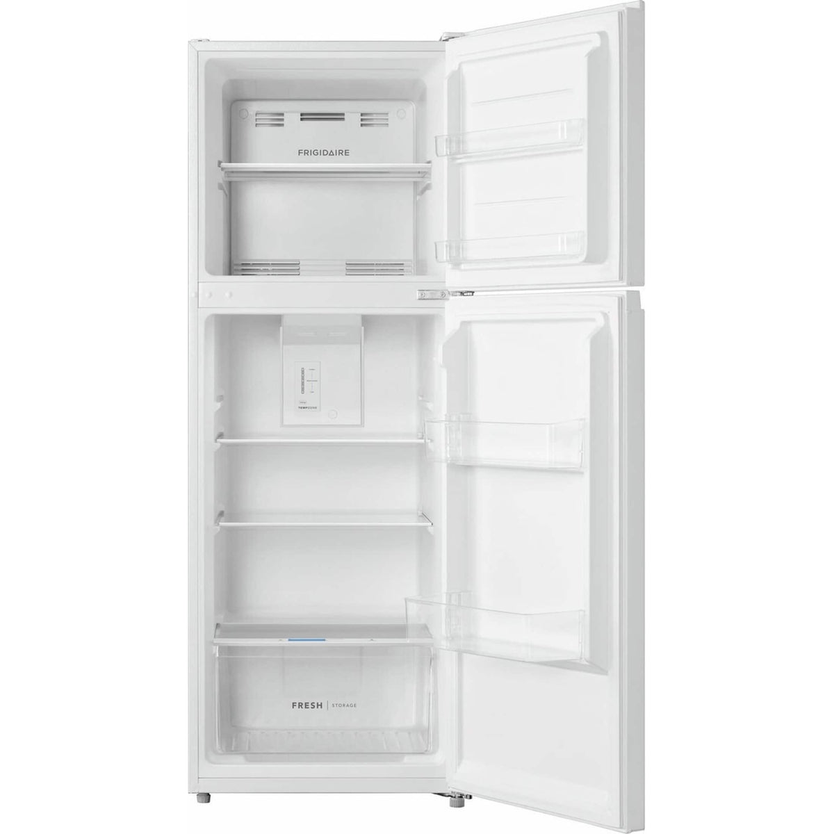 Frigidaire - 10 Cu. Ft. Garage Ready Top Freezer Apartment-Size Refrigerator - White