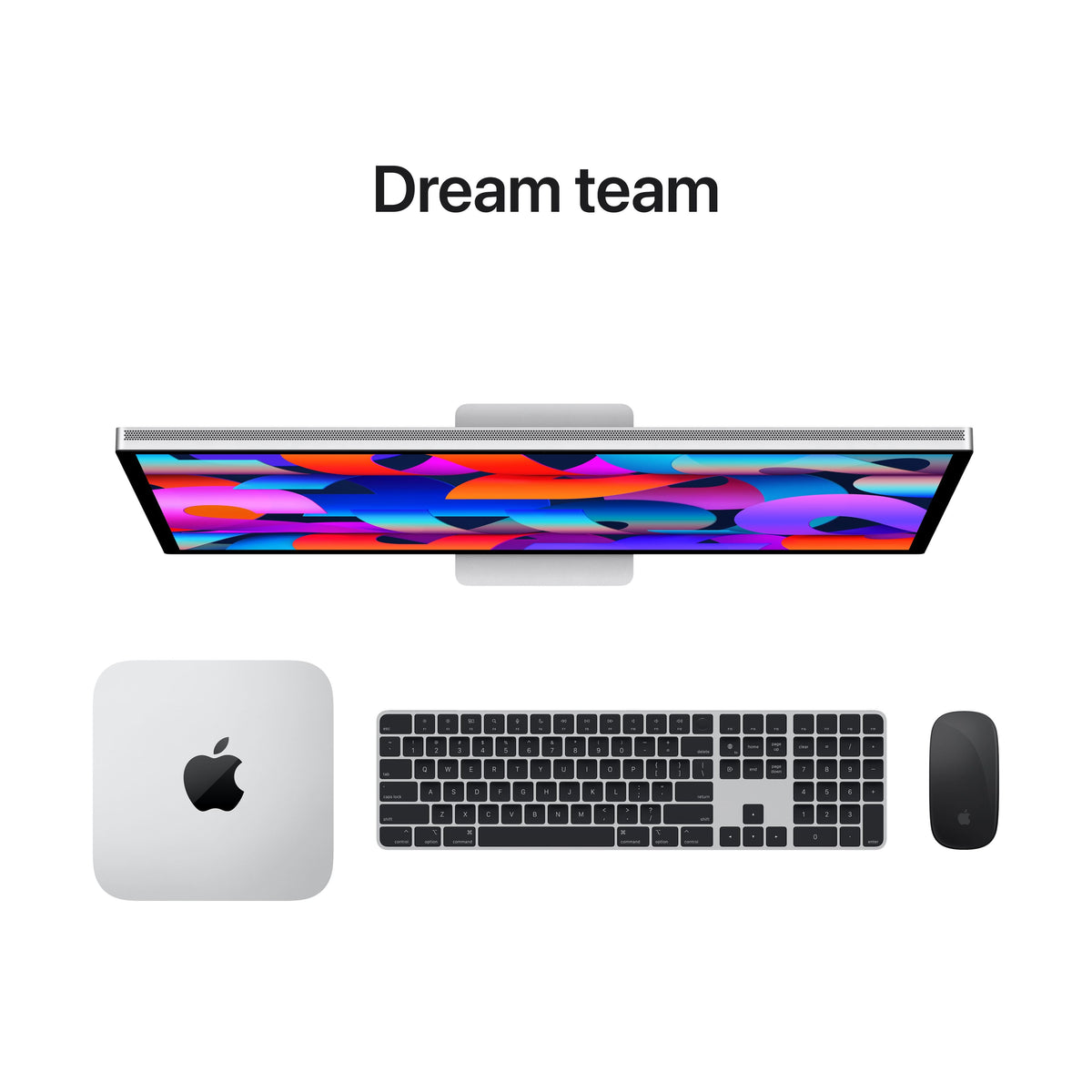 Apple - Studio Display - Nano-texture glass - Tilt-adjustable stand - Silver