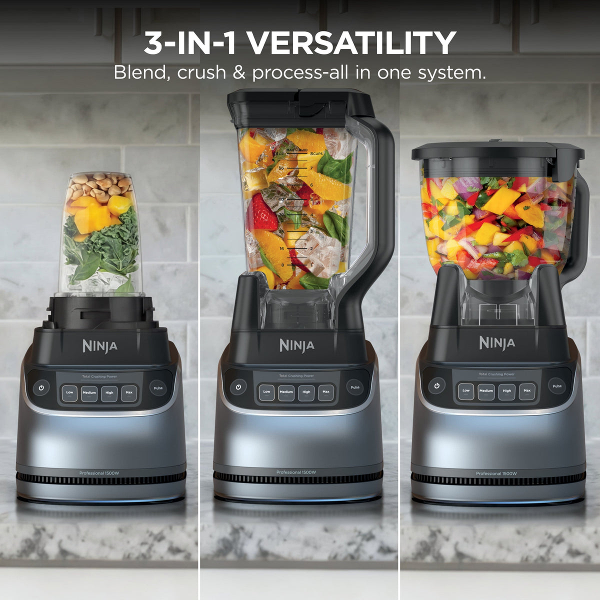 Ninja - UltraCrush Professional Kitchen System - Machine Gray