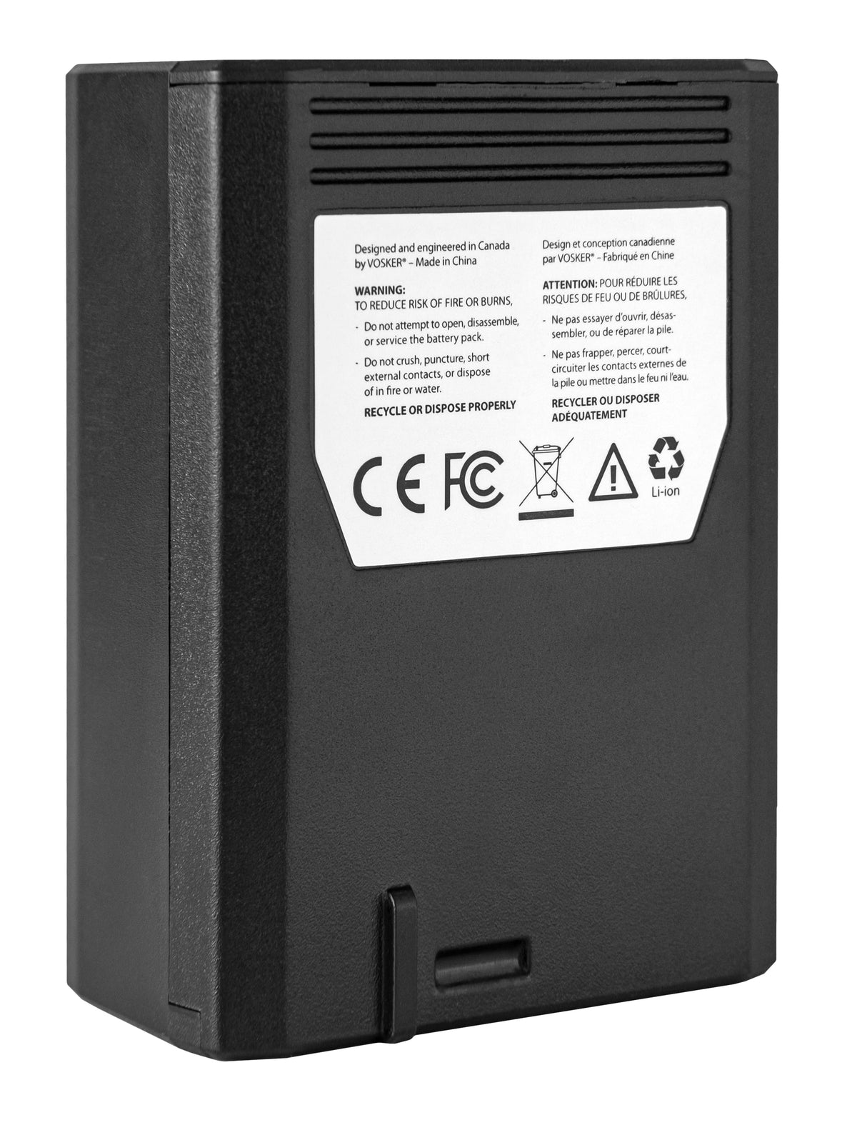 Vosker - V-LIT-B3 Rechargeable Lithium Battery for V300