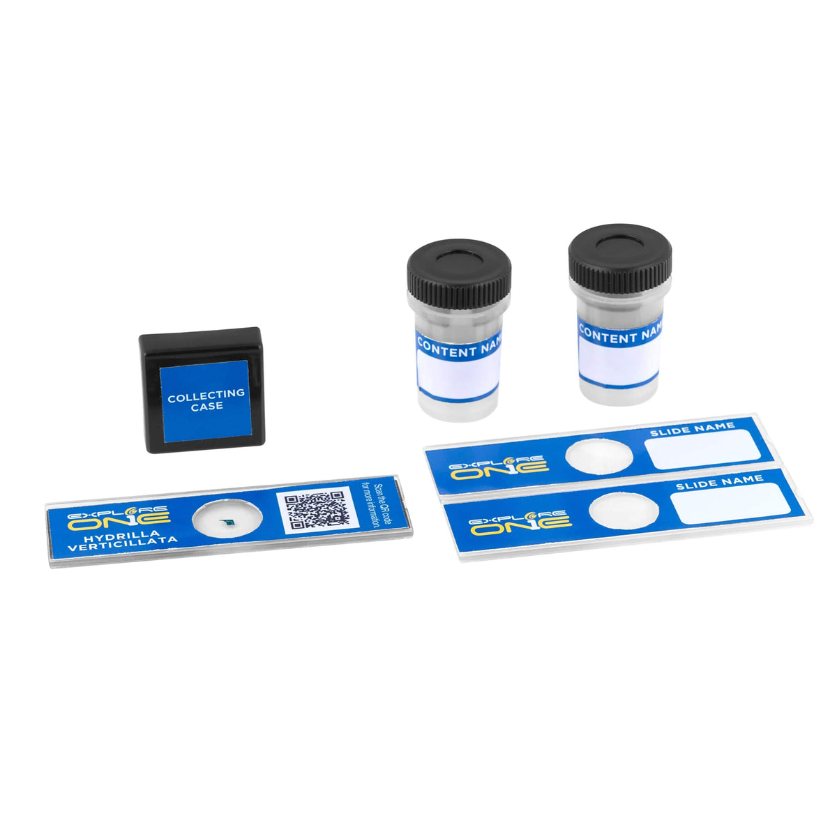 Explore One - ExploreOne 100x-1200x Microscope Set - Blue/White