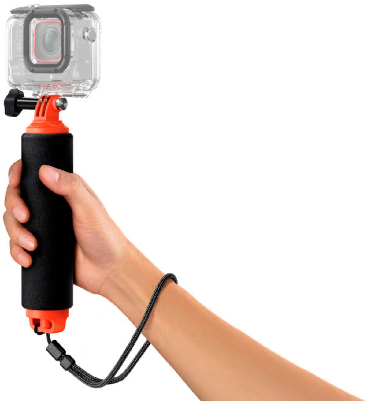Insta360 - 6.9" Floating Hand Grip Monopod - Black