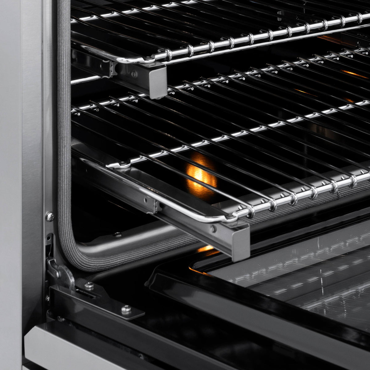 ZLINE - 30 in. 4.2 cu. ft. Classic Freestanding Dual Fuel Range with 4 DuoPro Burners and Convection Oven in Stainless Steel - Stainless Steel