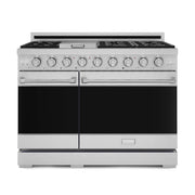 48 in. Wide 7 Burner Gordon Ramsay Series by Thor Kitchen 6.8 Cu. Ft Freestanding Gas Range - Stainless Steel