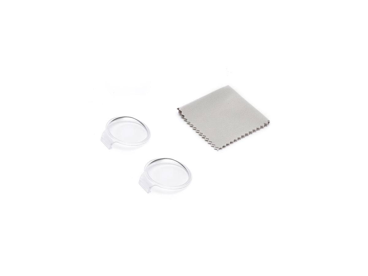 DJI - Osmo 360 Transparent Lens Protectors - Black