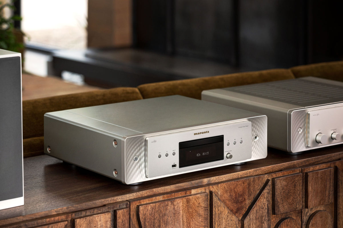 Marantz - CD60 CD Player with HDAM + HDAM-SA2 - Silver Gold