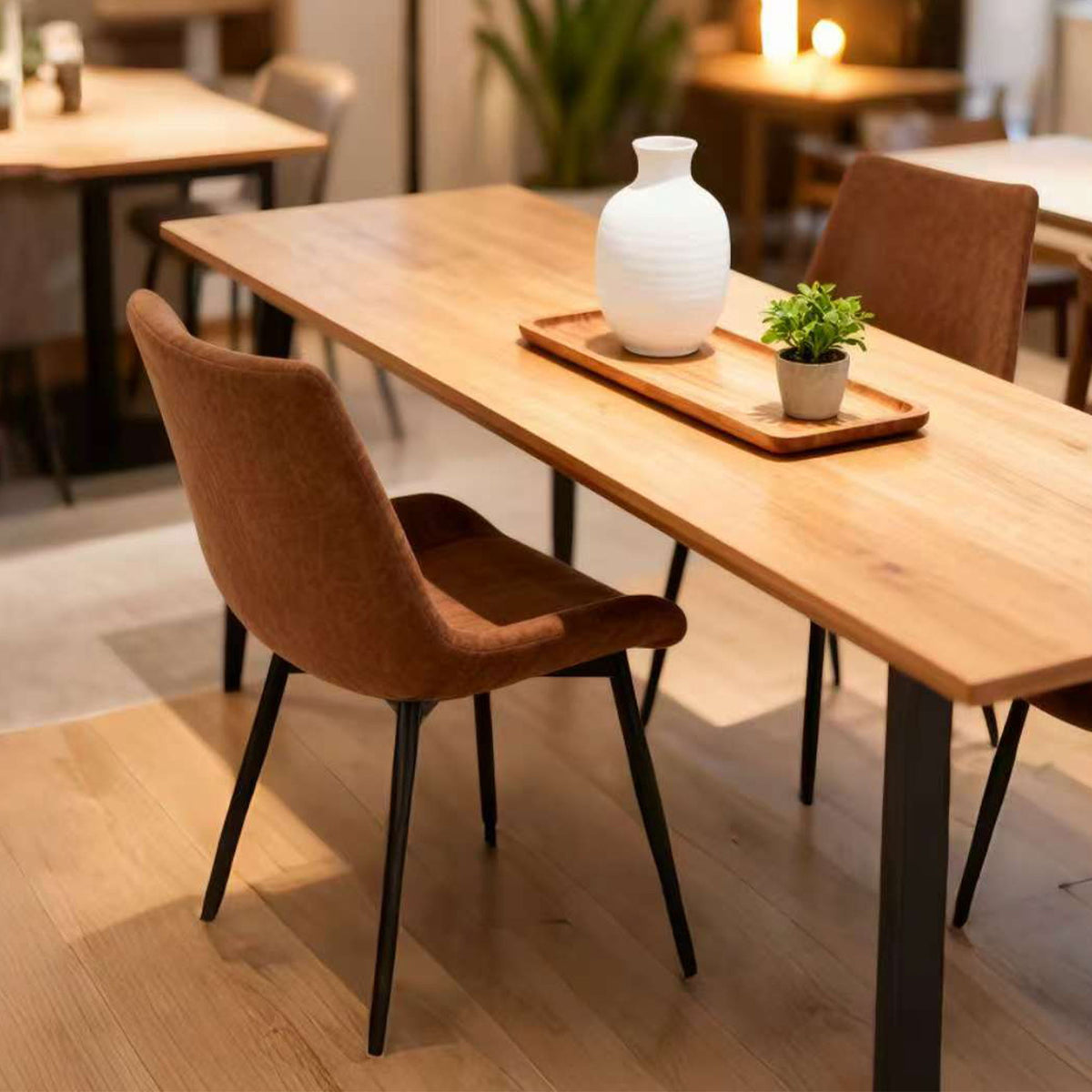 Dining Chairs (Set of 4) - Brown