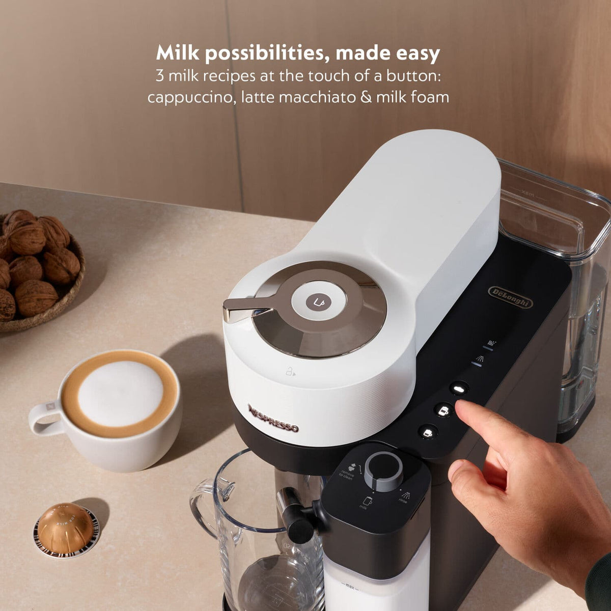 Nespresso - Vertuo Lattissima by De'Longhi - White