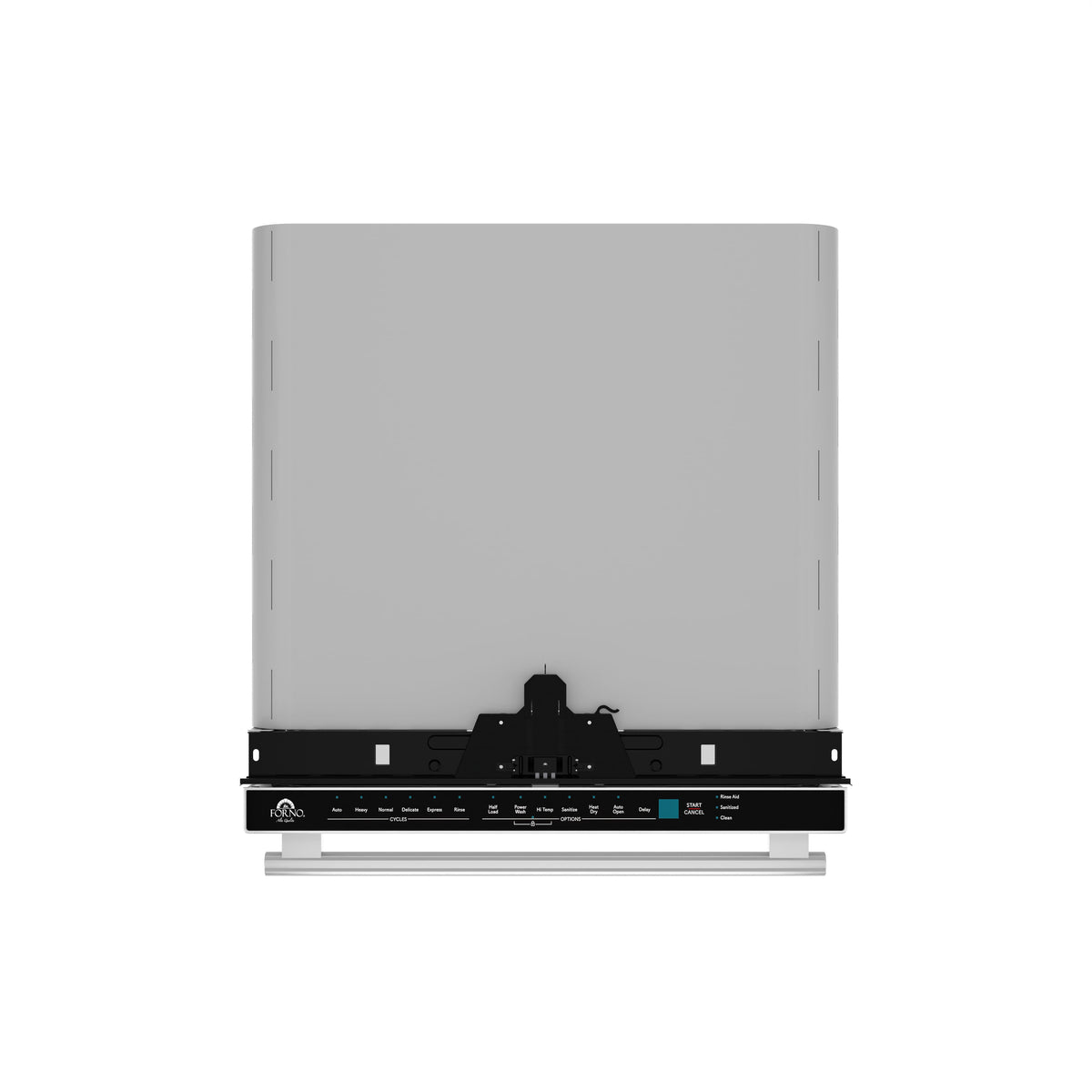 Forno Appliances - Stella 24" Top Control Built-In Stainless Steel Tub Dishwasher and 44dBA - Stainless Steel