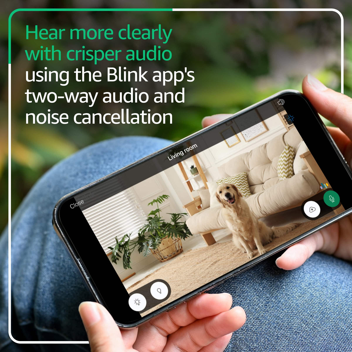 Blink - Mini 2K+ Compact plug-in security camera, 2K video resolution, color night vision, enhanced audio - 1 Cam - White