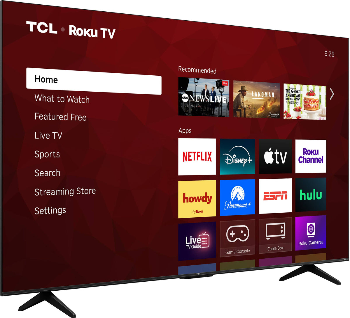 TCL - 75" Class S55LR Series 4K UHD HDR LED Smart TV with Roku TV (2026)