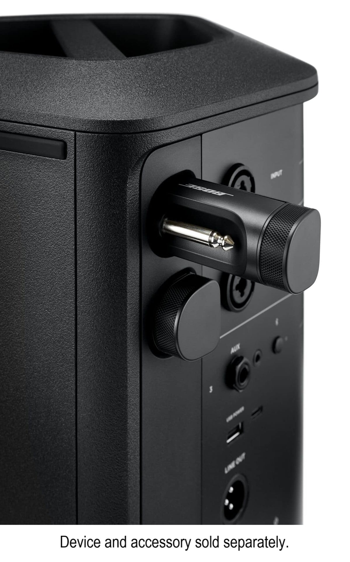 Bose - XLR Wireless Mic/Line Transmitter for S1 Pro+ PA System - Black