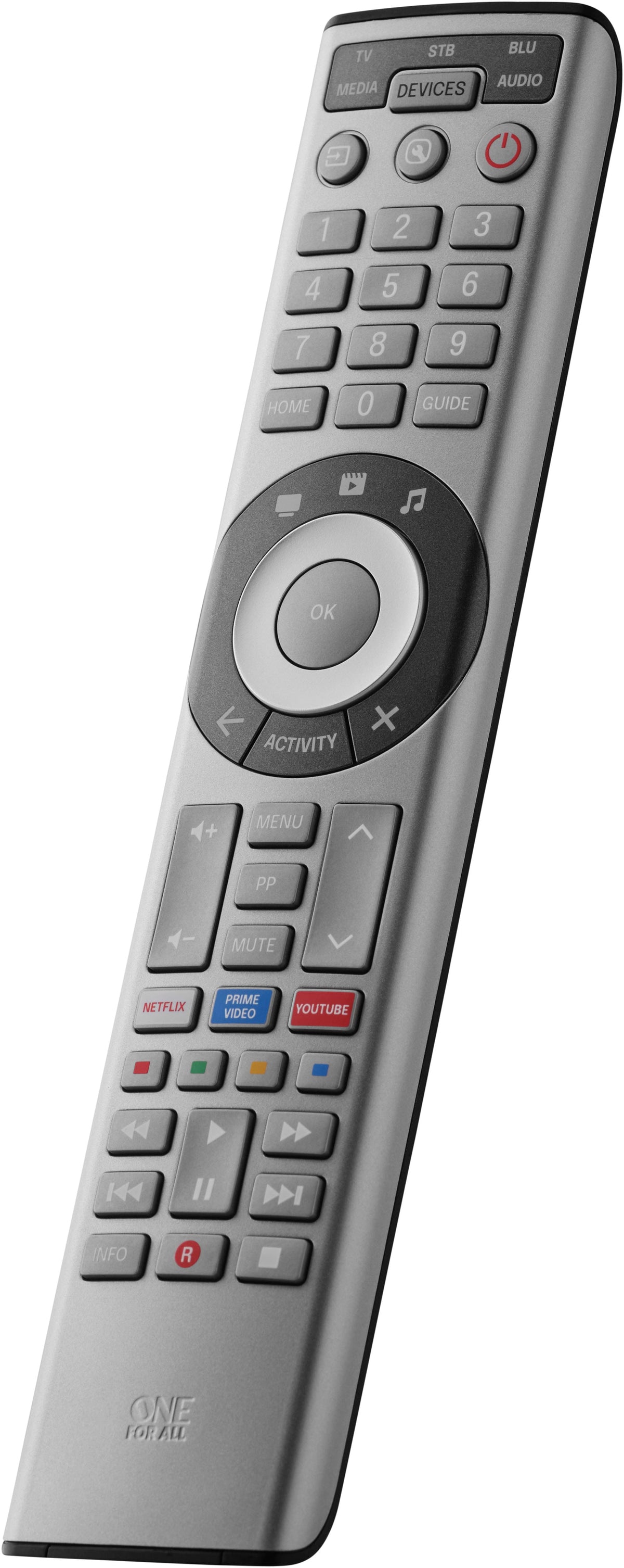 One for All - Smart Control Pro 5 Universal Remote - Charcoal grey