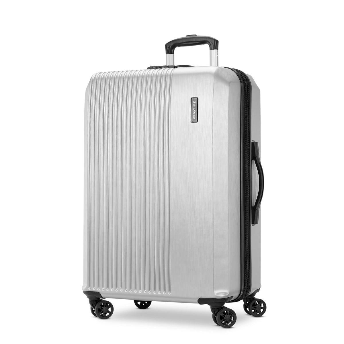 Samsonite - Alliance SE Carry On Spinner Suitcase - Aluminum Silver