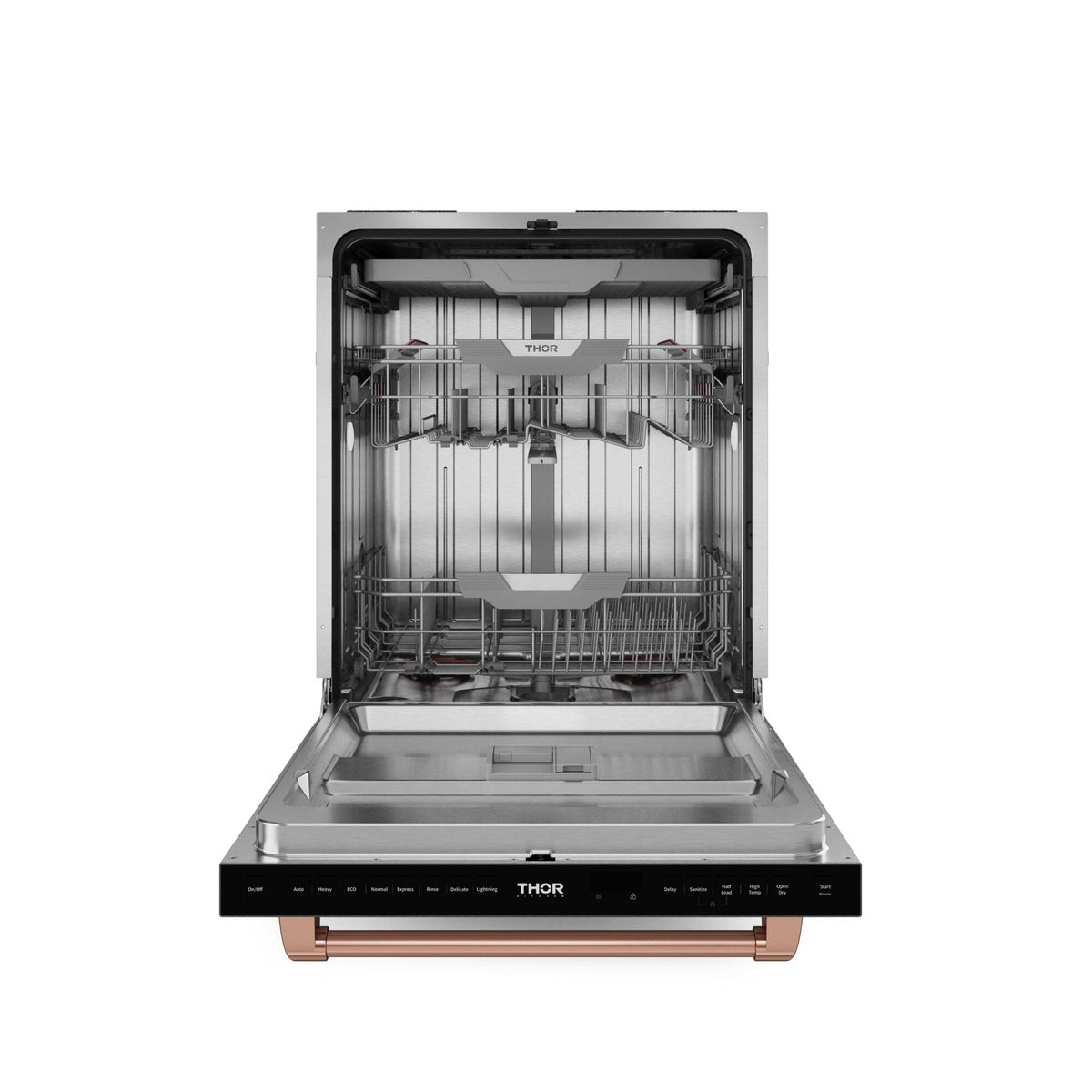 Gordon Ramsay Series by THOR Kitchen 24 Inch Dishwasher with Rose Gold Hardware - Stainless Steel