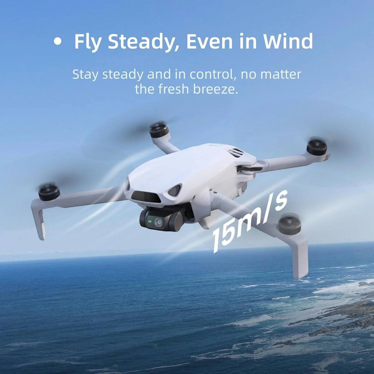 SKYROVER - S1 Fly More Combo 8K Drone with Remote Controller - White