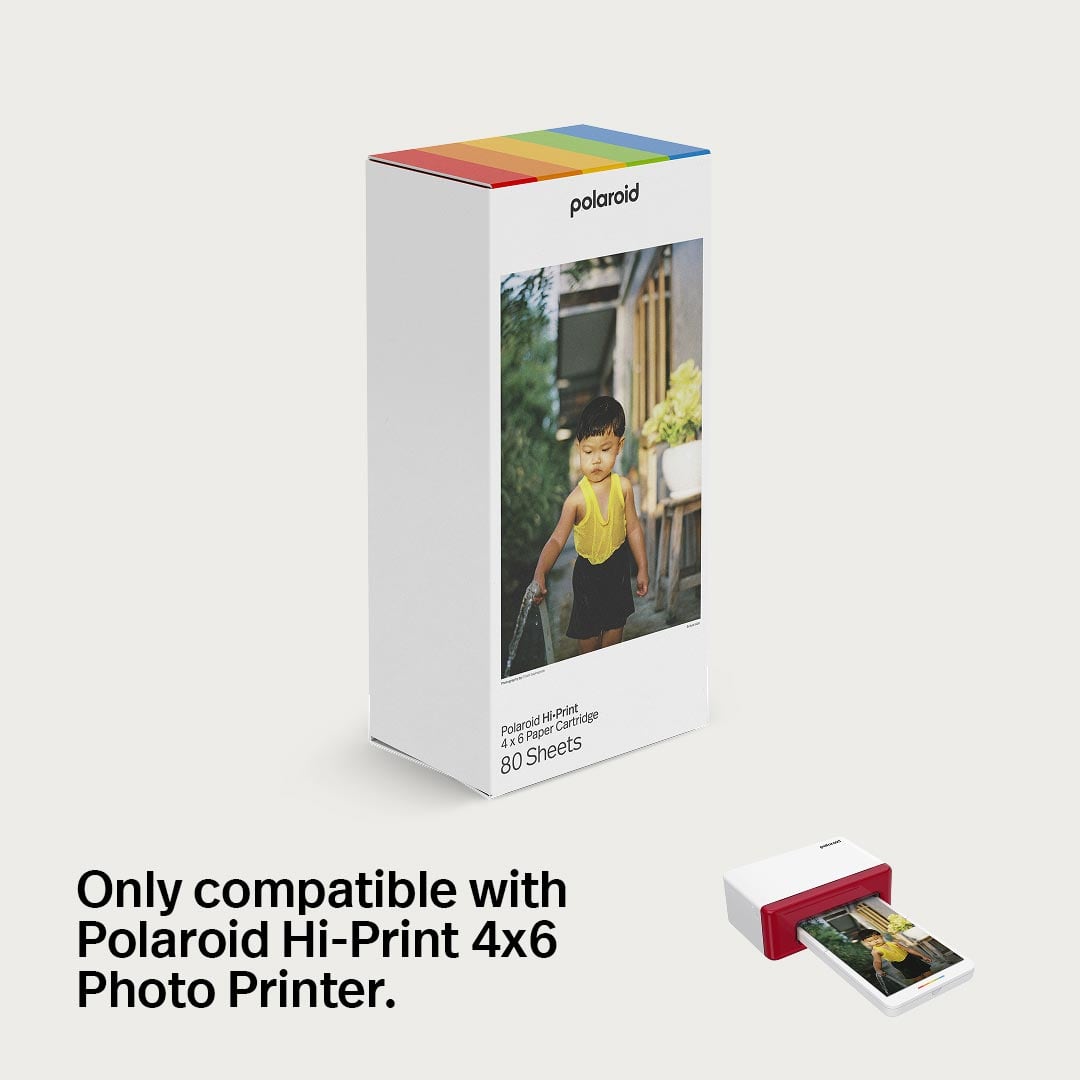 Polaroid - Hi-Print 4x6 Paper Cartridges - 80 Sheets