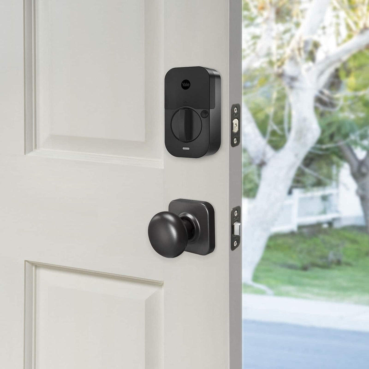 Yale - Assure Lock 2 Smart Lock Touch Key-Free Keypad with Bluetooth - Black Suede