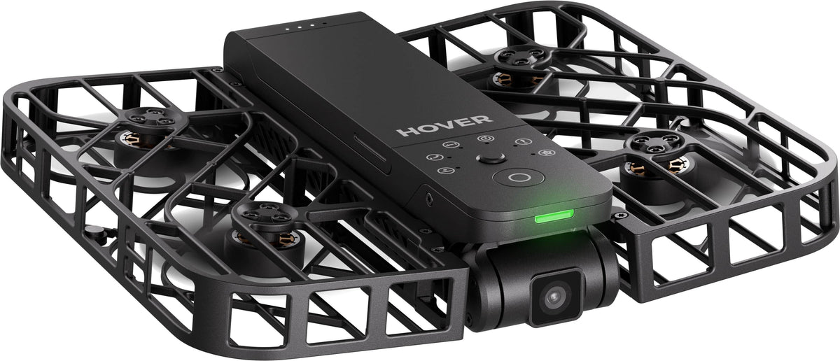 HOVERAir - X1 Self-Flying Camera Drone Combo - Black