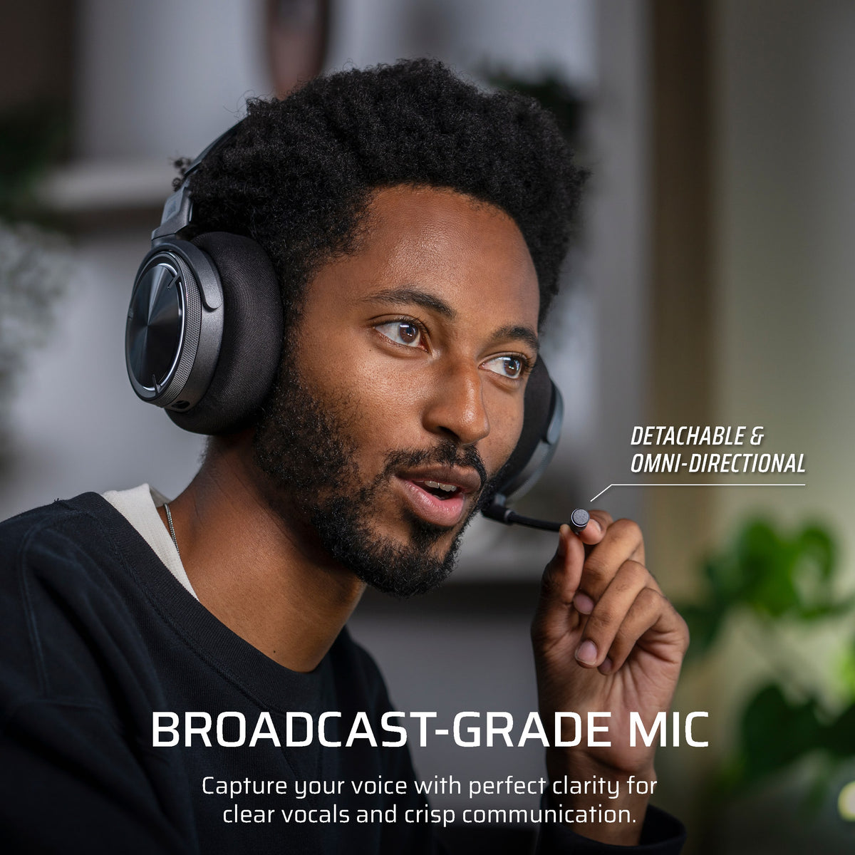 CORSAIR - VIRTUOSO MAX Over-the-Ear Wireless Gaming Headset for PC, Mac, PS5, PS4, Switch and Mobile - Carbon