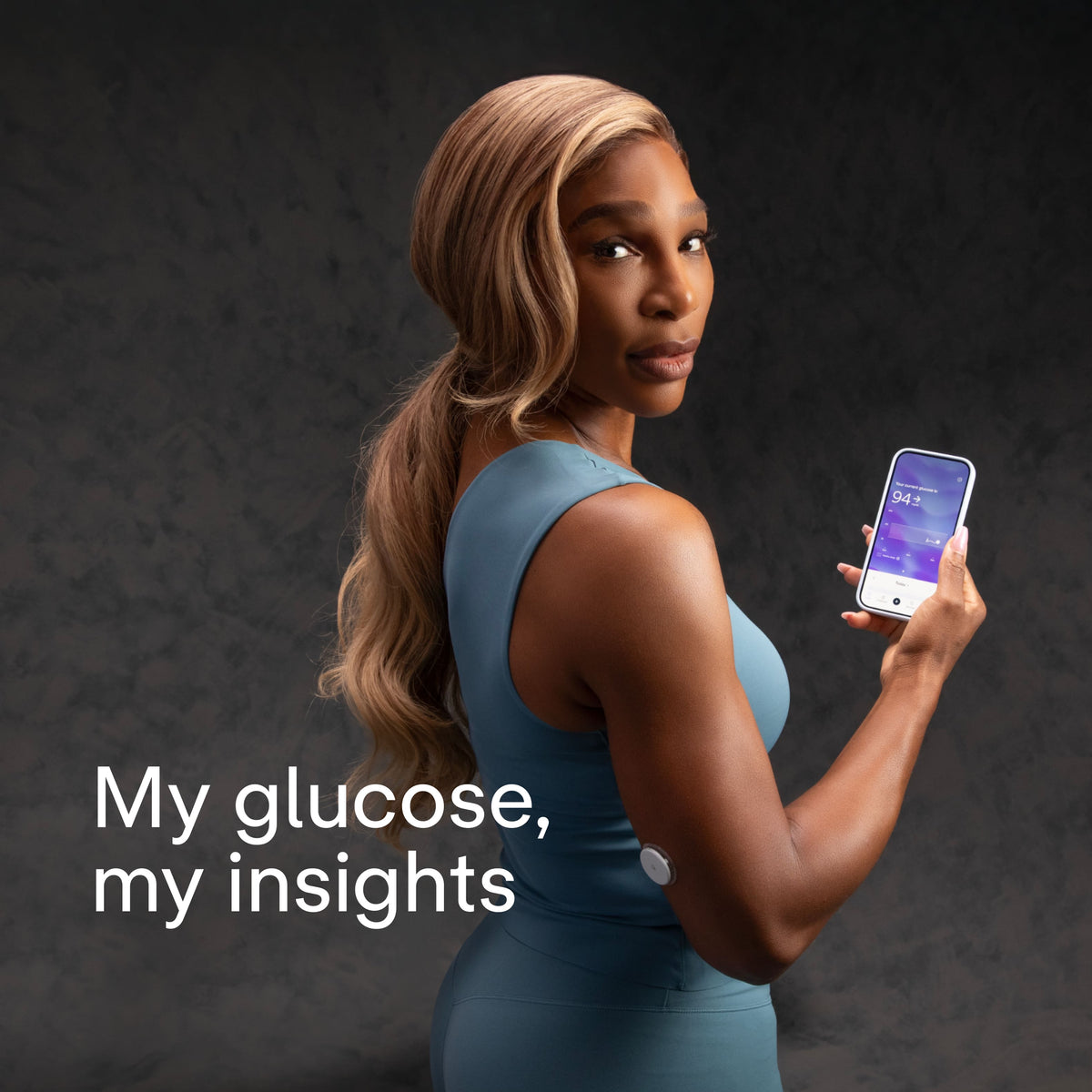Abbott - Lingo Continuous Glucose Monitor (CGM) & App. Made by Abbott. Know the impact of what you eat - White