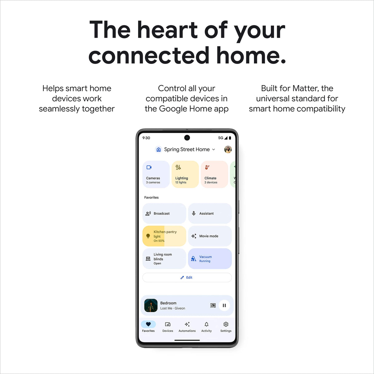 Google - Nest Wifi Pro 6e AXE5400 Mesh Router - Snow