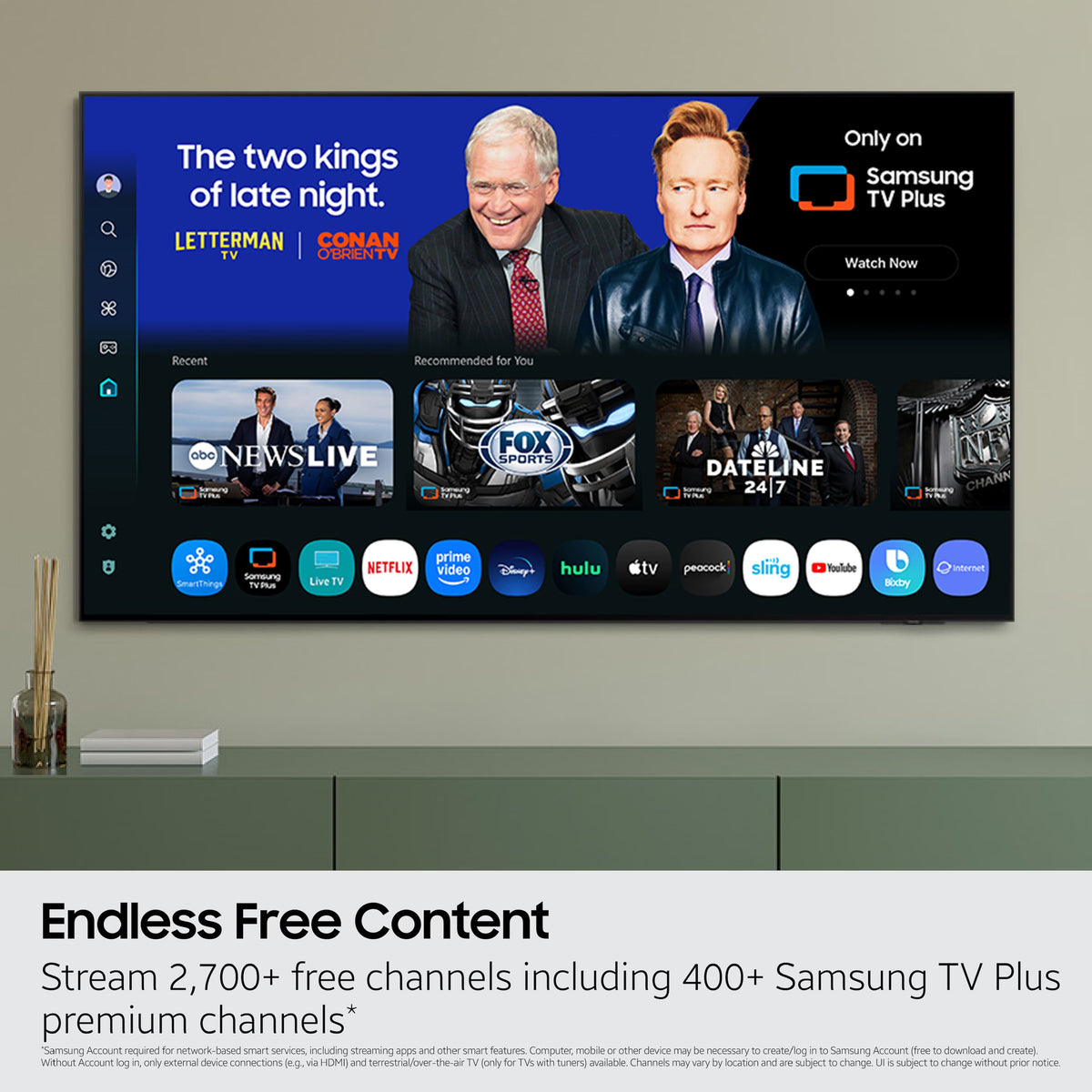 Samsung - 43” Class LS03FA The Frame Series QLED 4K UHD Art Mode SamsungVision AI Smart TV w/ Wall Mount (2025)