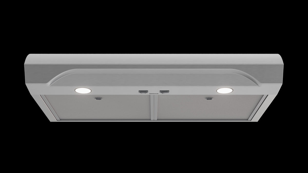 Broan - 30 inches - Convertible - Under cabinet Range Hood - Stainless Steel