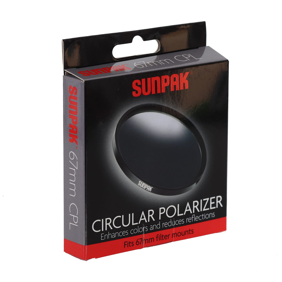 Sunpak - Circle 67mm Polarizer Lens Filter
