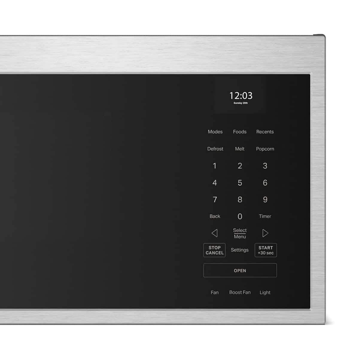 KitchenAid - 1.1 Cu. Ft. Low Profile Over-the-Range Smart Microwave with Sensor Cooking and Dual Fan Ventilation - Stainless Steel Fingerprint Resistant