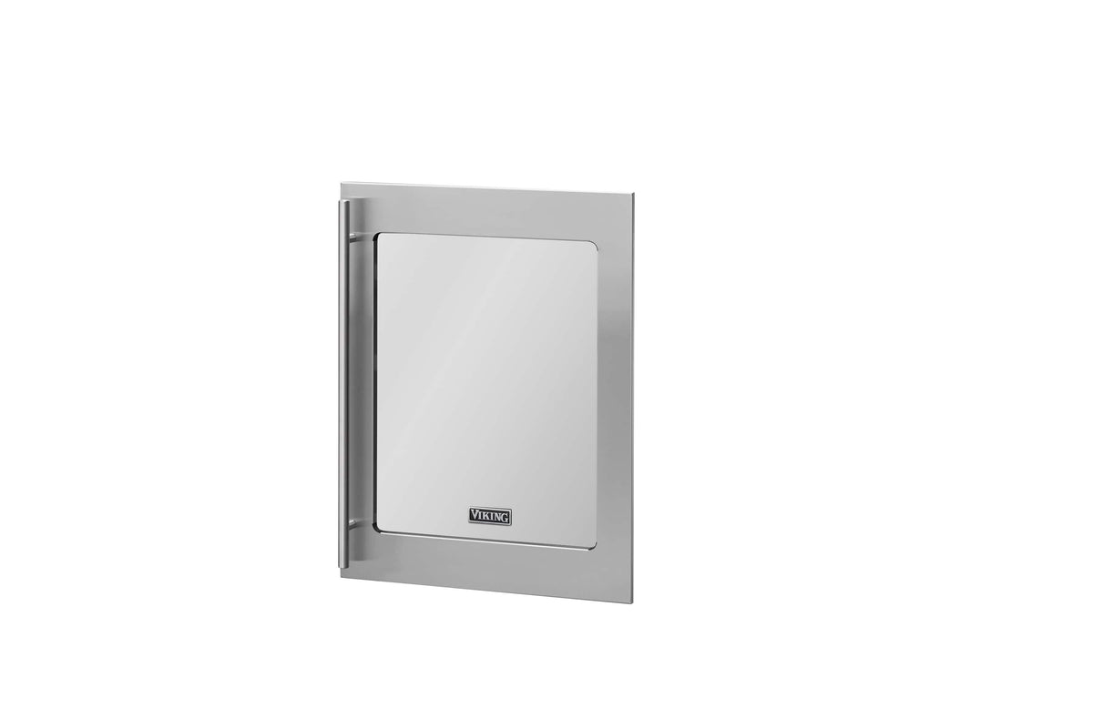 Viking - 24” W. Classic Door Panel for Undercounter Beverage Center with Glass Door, for FRUI/FBUI/FWUI5242G - Stainless Steel