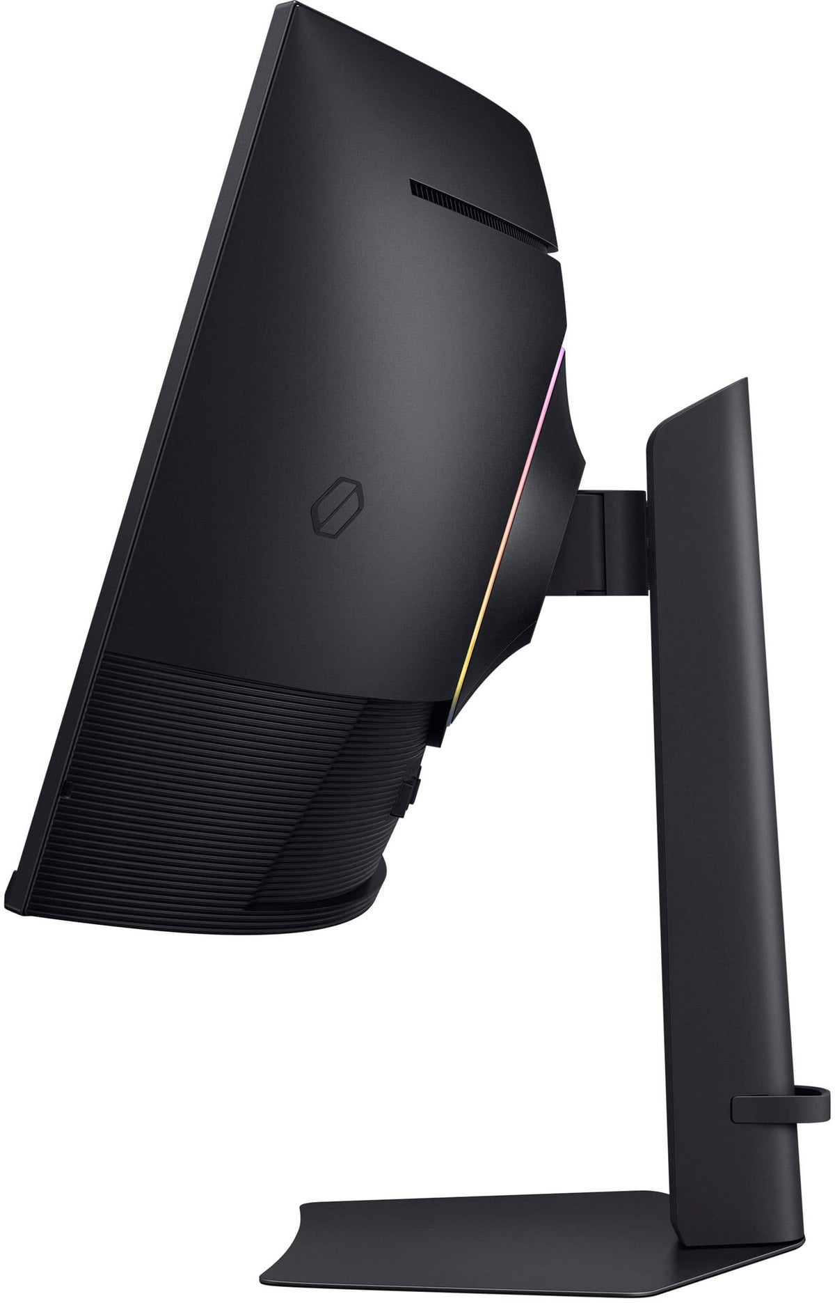 Samsung - 40" Odyssey G75F WUHD 180Hz 1ms AMD FreeSync Prem Pro Curved Gaming Monitor with HDR 600 (DisplayPort, HDMI) - Black