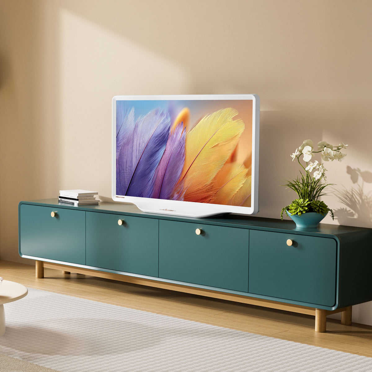 Hisense - 43" Class S5 Hi-QLED Deco TV QLED Series UHD 4K LED Smart Fire TV (2026)