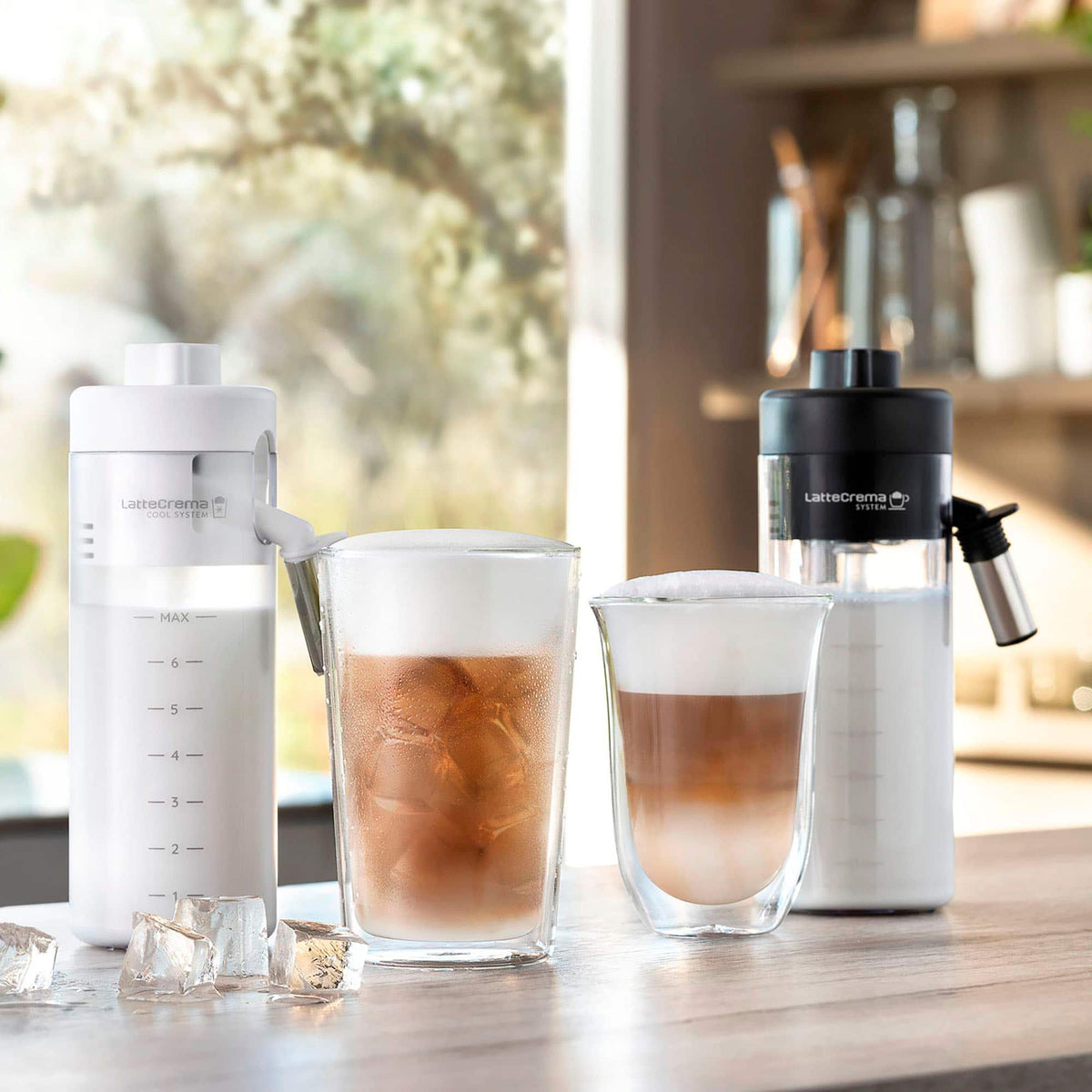 De'Longhi - Eletta Explore Fully Automatic Espresso Machine with Cold Brew - Silver