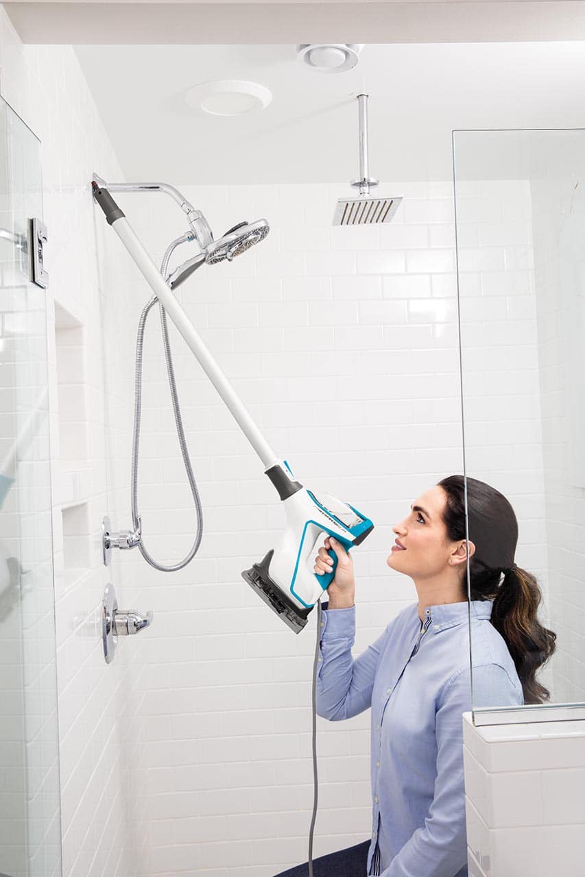 BISSELL - PowerFresh Slim 3-in-1 Sanitizing Steam Cleaner Mop - White