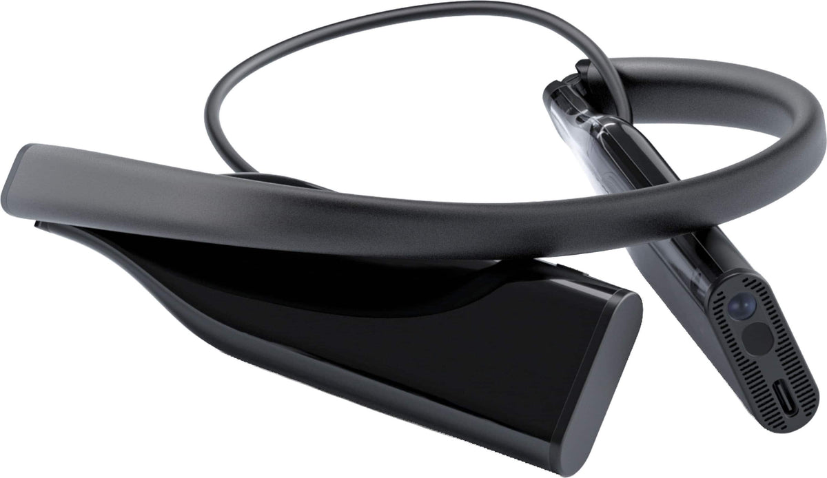 VITURE - Pro Neckband - Multi-screen/3DoF/Smooth Follow/Ambient Mode, 3D Player, AI Assistant - 12GB+256GB - Black