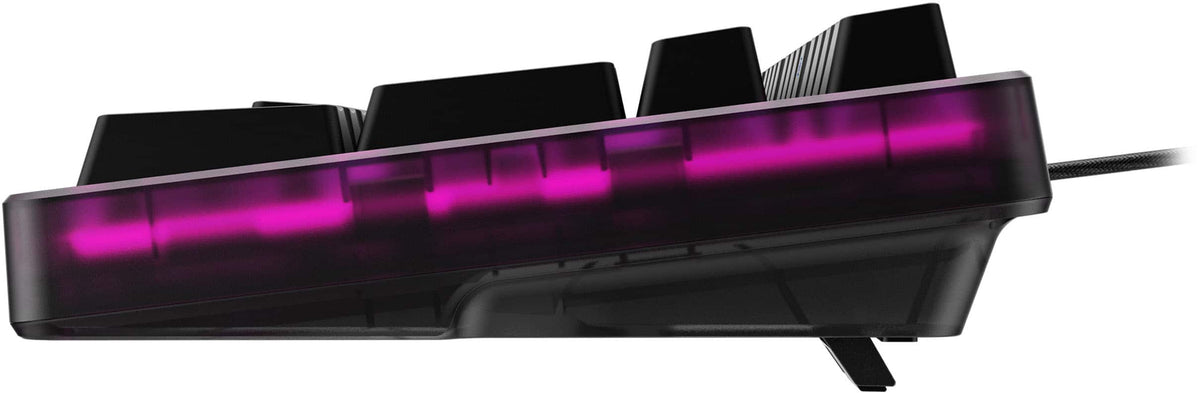 HyperX - Origins 2 1800 Wired Mechanical Linear Red Switch Gaming Keyboard with RGB Back Lighting - Black