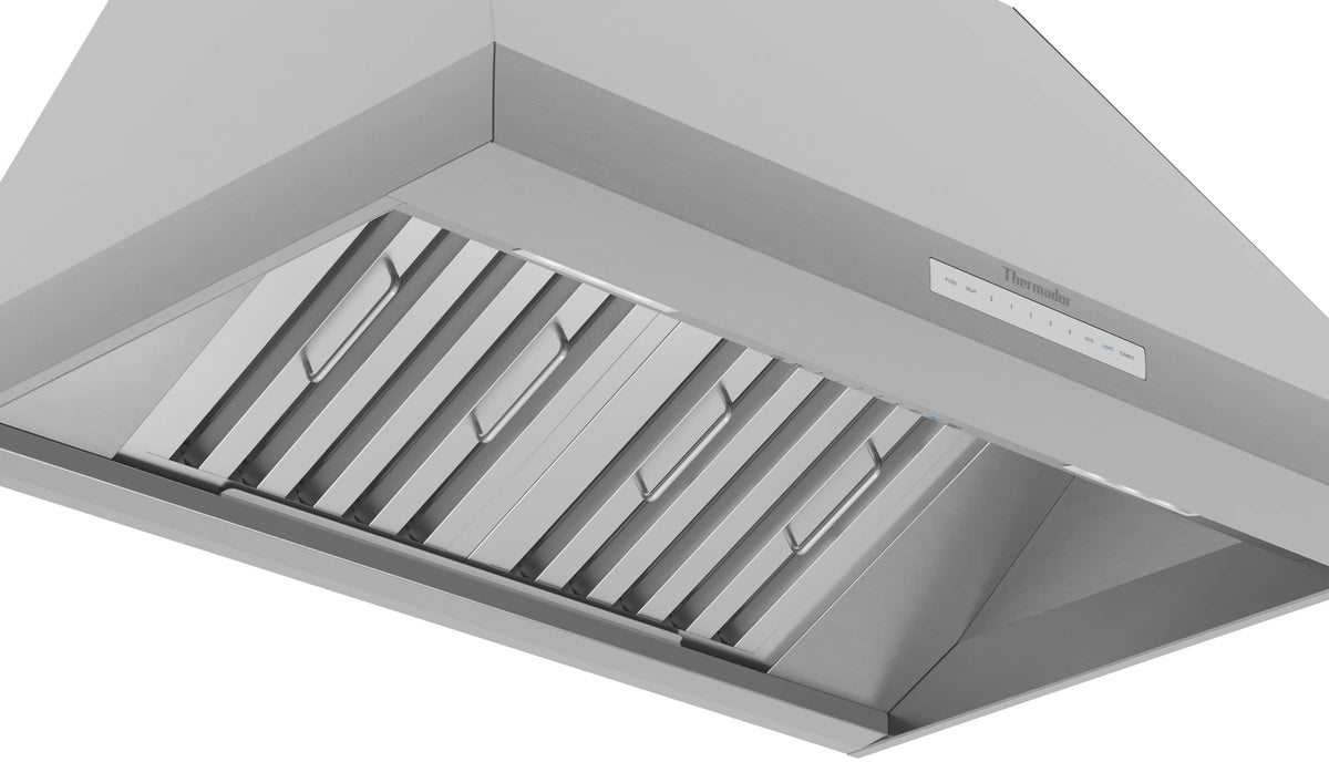 Thermador Professional - 36 inches - Externally Vented - Wall Range Hood - Stainless Steel