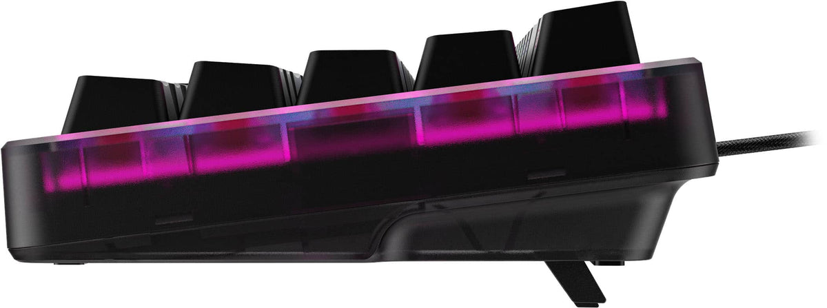 HyperX - Origins 2 Pro 65% Wired Magnetic Linear Switch Gaming Keyboard with RGB Back Lighting - Black
