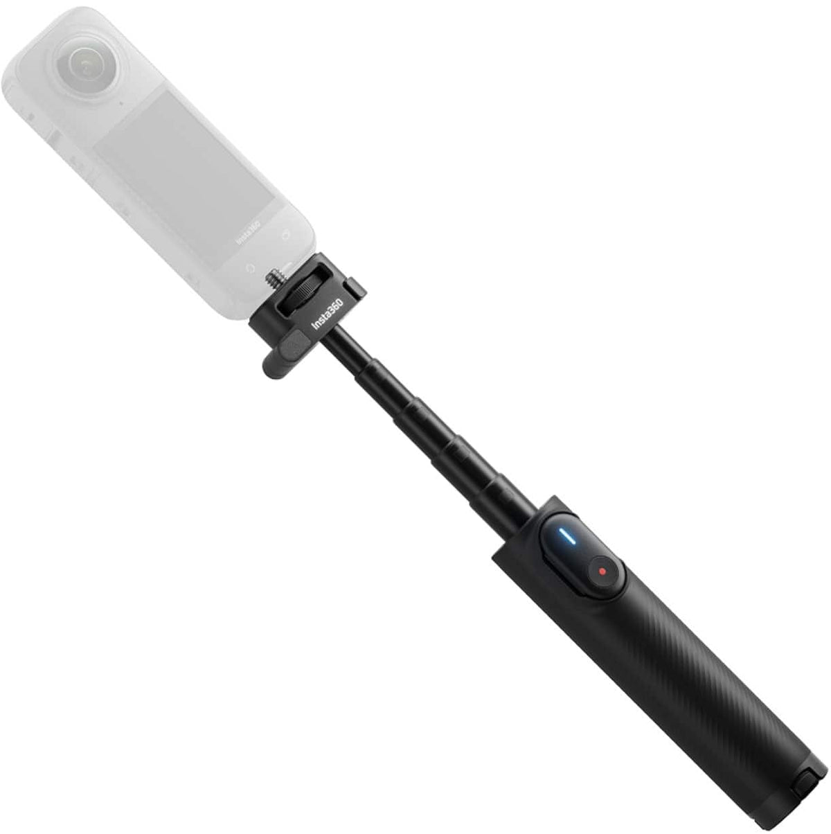 Insta360 - 23" Foldable 2-in-1 Selfie Stick - Tripod - Remote Kit - Black