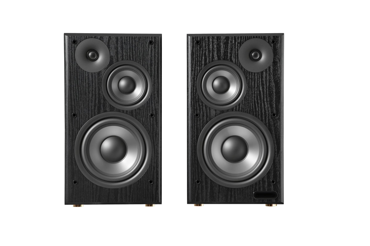 Edifier - R2750DBMKII Audiophile Active Bookshelf Bluetooth 6.0 and Optical Input - 2.0 Speaker (Pair) - Black