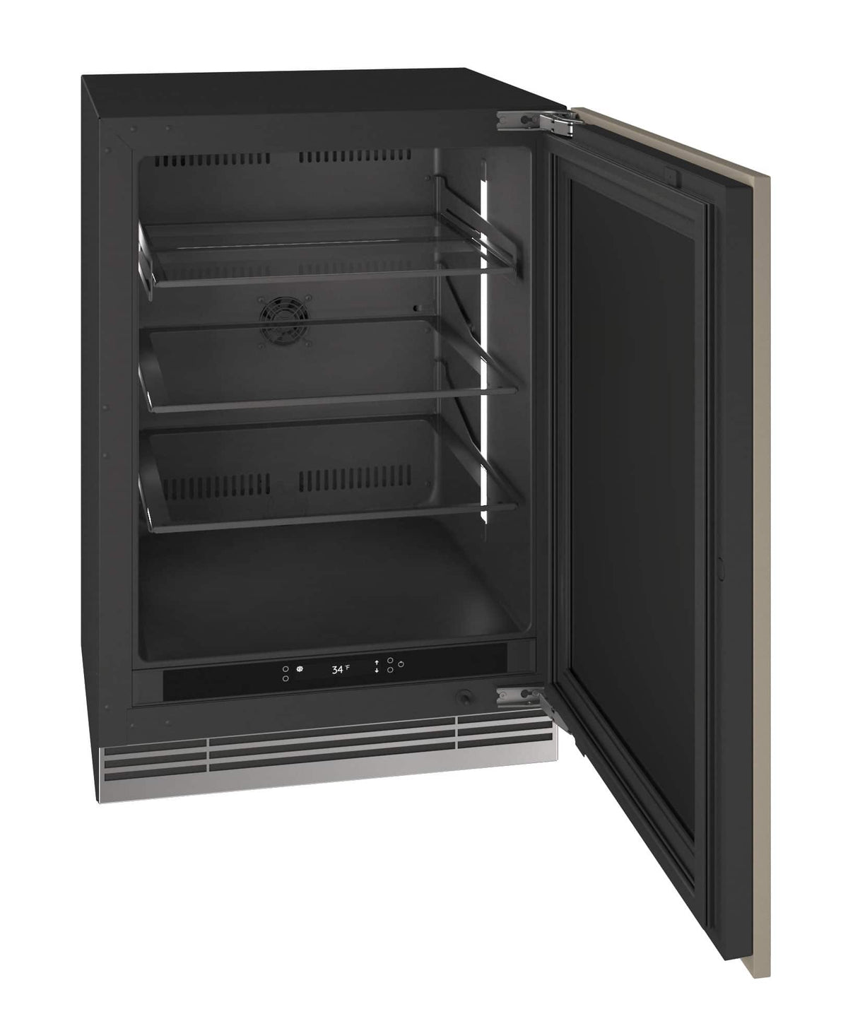 U-Line - 24"W. 5.1 Cu.Ft. Built-In Panel Ready Compact Refrigerator - Custom Panel Ready