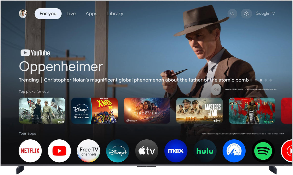 TCL - 98" Class QM8K Series 4K UHD HDR QD-Mini LED Smart TV with Google TV (2025)