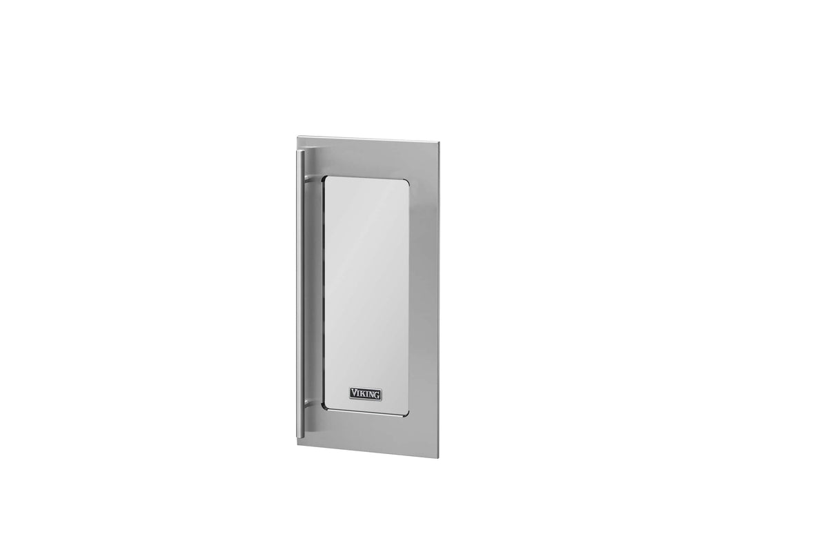Viking - 15" Classic Glass Door Panel for Wine Cooler, for FWUI5152G - Stainless Steel