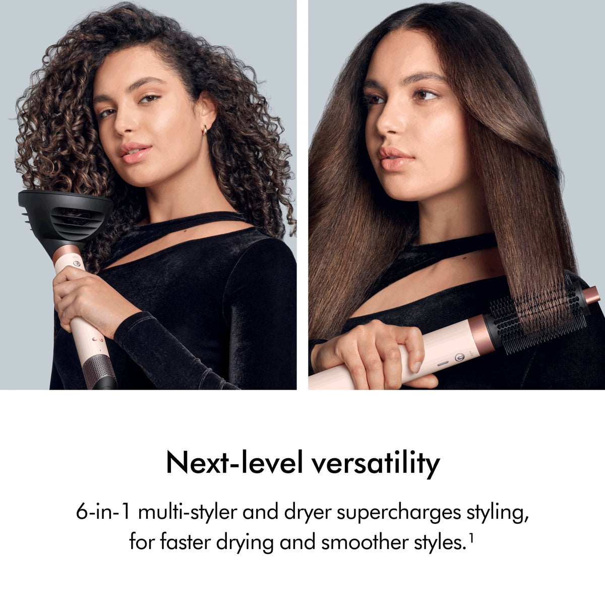 Dyson - Airwrap Coanda 2x Multi-Styler and Dryer For Curly+Coily Hair - Ceramic Pink/Rose Gold
