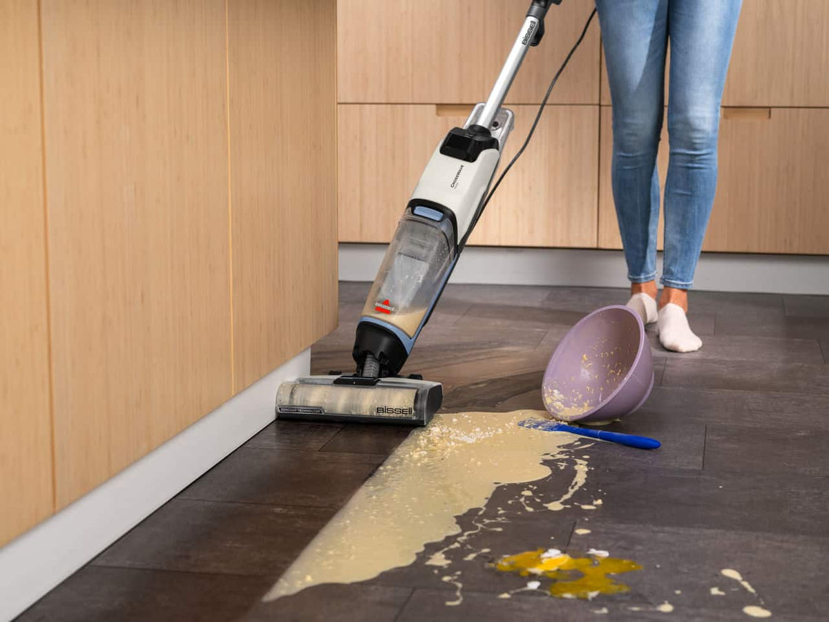BISSELL - CrossWave Edge All-in-One Multi-Surface Cleaner - White