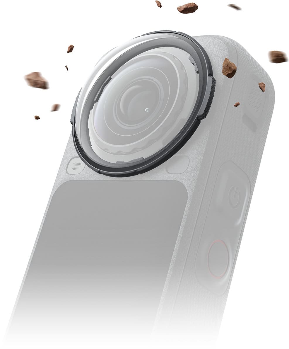 Insta360 - X6 Camera Premium Lens Guards - Clear
