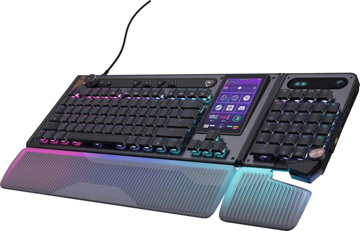 Turtle Beach - Command Series KB7 TKL Wired Hall-Effect Gaming Keyboard for PC - Black