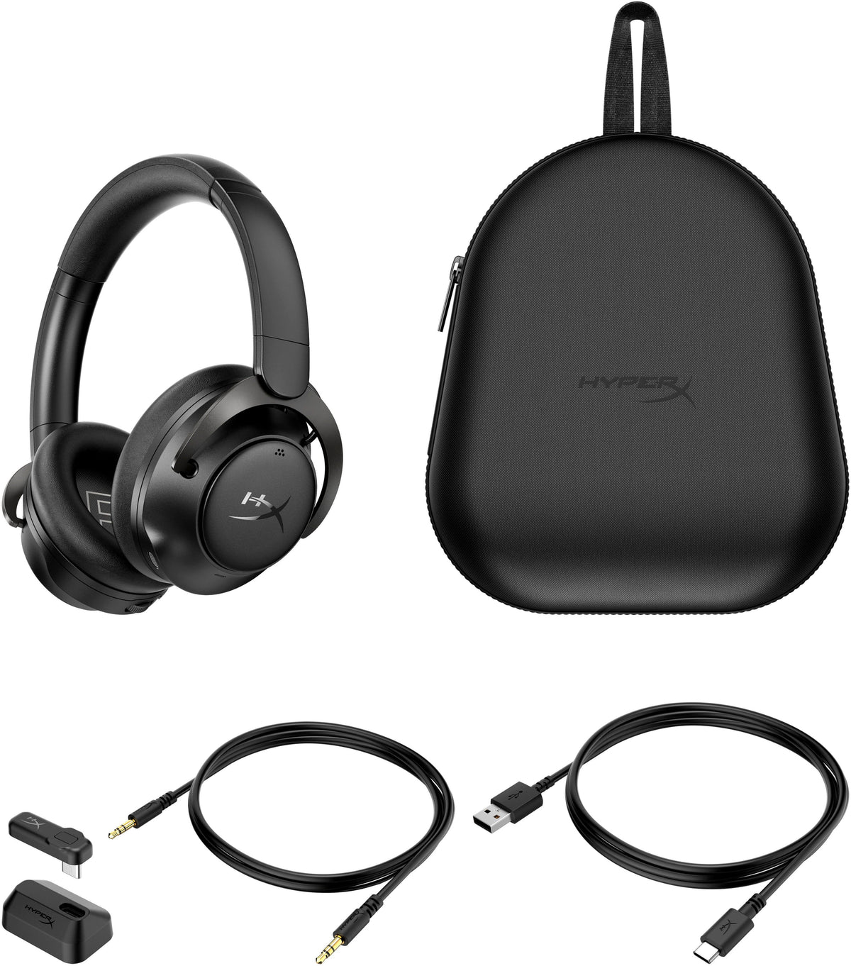 HyperX - Cloud MIX 2 Dual Wireless Gaming Headset for PC, PS5, PS4, Nintendo Switch, Steam Deck, and Mobile - Black
