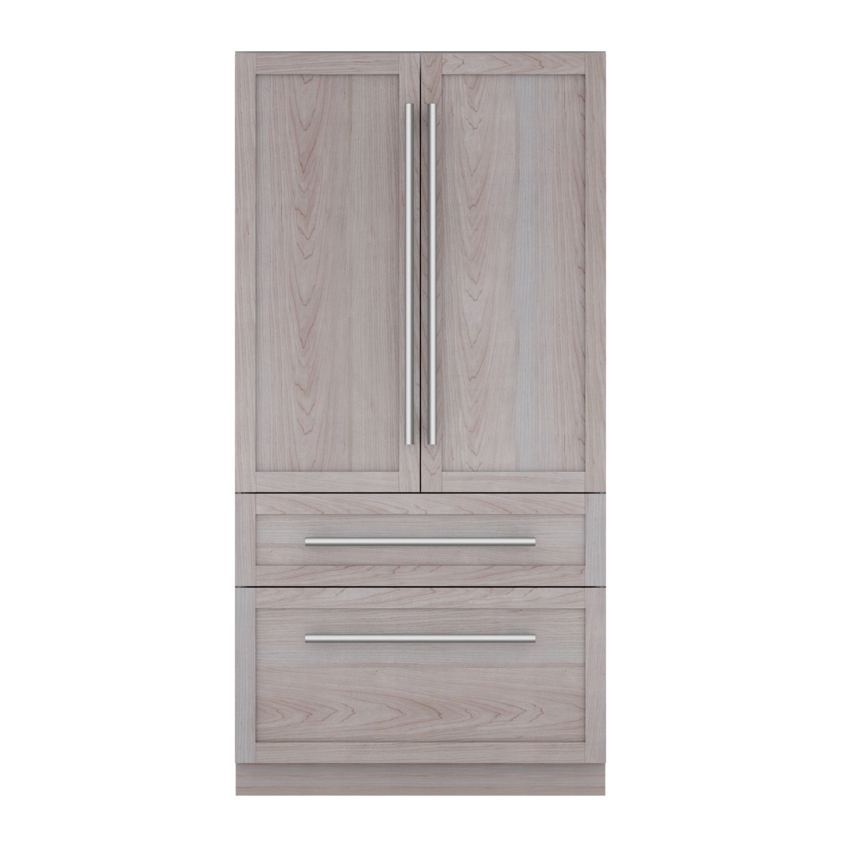 Thermador - Freedom Collection 42 in Wide 23.1 Cu. Ft. Smart Built-in French Door Bottom Freezer Refrigerator - Custom Panel Ready